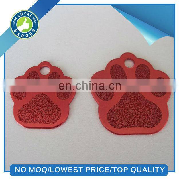 gold plated blank dog tags