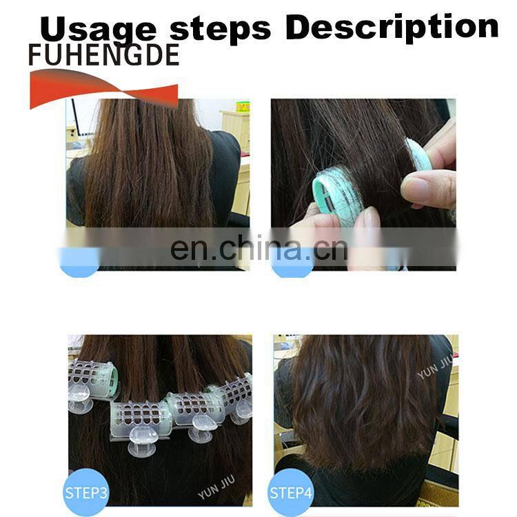 PET packing 4Pcs Hair Design Sticky Cling Style DIY Hair Salon Roller