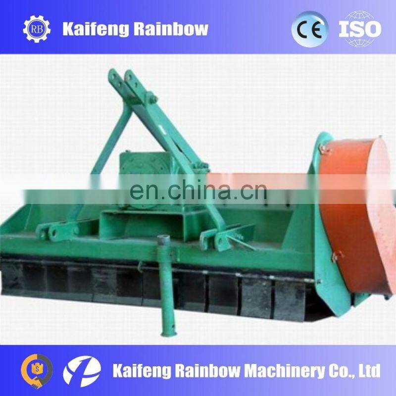 green grass cutter and dry grass cutter maize straw chopped back to field machine
