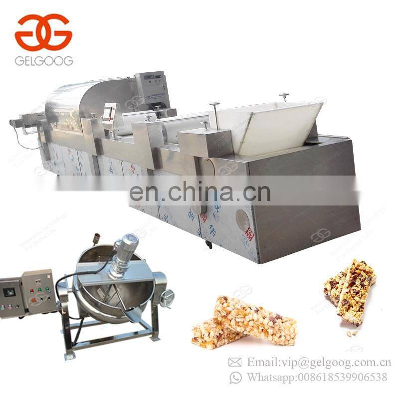 Gold Supplier Breakfast Peanut Chikki Candy Fruit Energy Granola Bar Making Chocolate Cereal Bar Machine