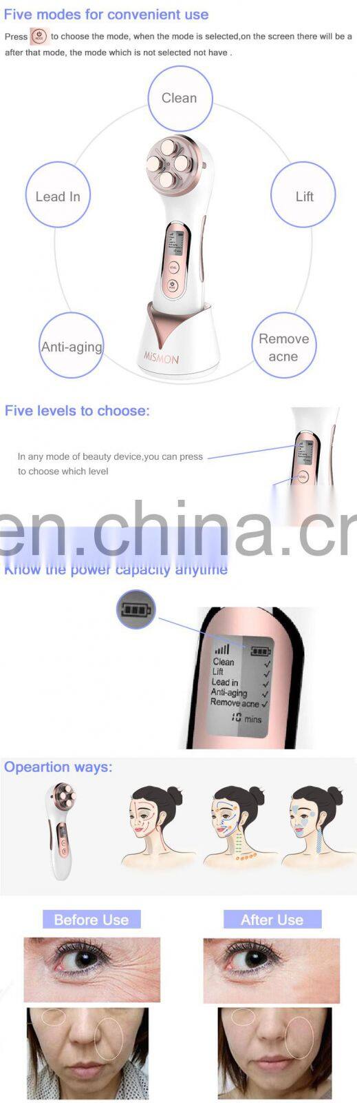 Home Use Multifunction Facial Skin Care Device Vibration Beauty Instrument