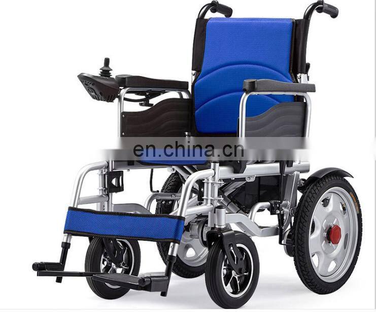 Disabled Caremoving Handcycle Electric Chair Scooter Lightweight Cheap Price Foldable Electric Wheelchair