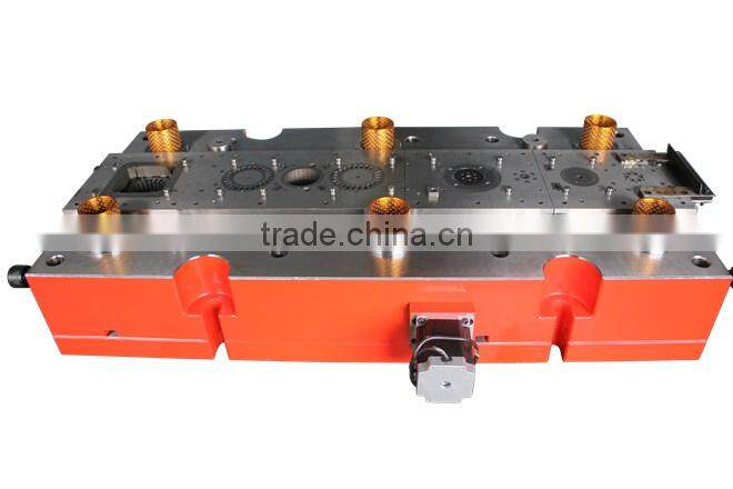 progressive stamping tool/mould/die for stainless steel paper shredder blade