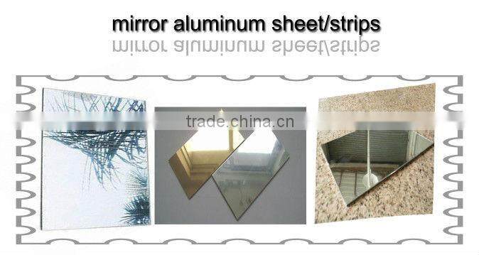 3-6mm Aluminum Mirror Glass with CE