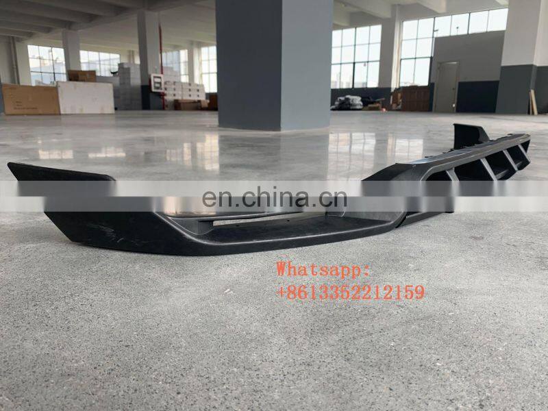 2019 year G CLASS W464 G63 topc style pp material front lip with led lights fit for G wagon W463A G63 front bumper