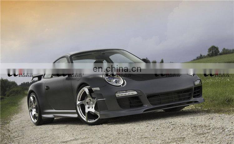 Hight quality and beautiful MS style body kit for Porsche 911 997 front bumper rear bumper front lip rear lip wing spoiler
