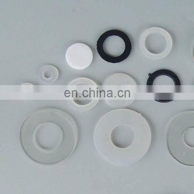 High quality round flat plastic rings nylon spacer ring