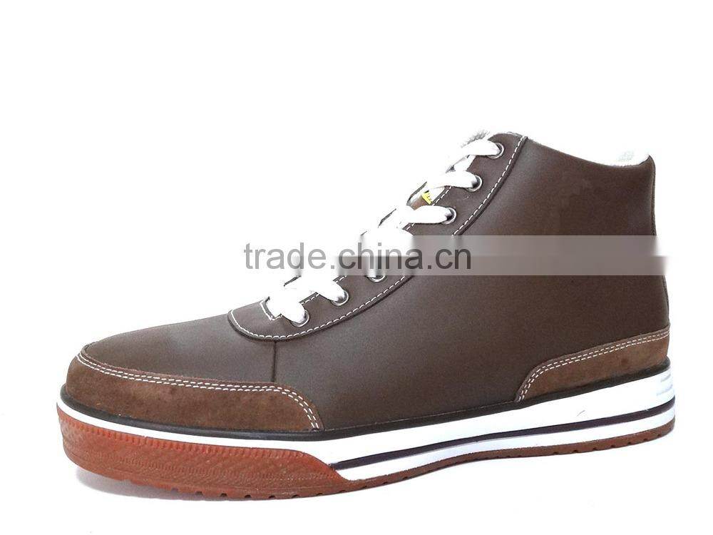 Casual Looking Men Stylish and Safety Anti statics Steel-capped Shoes
