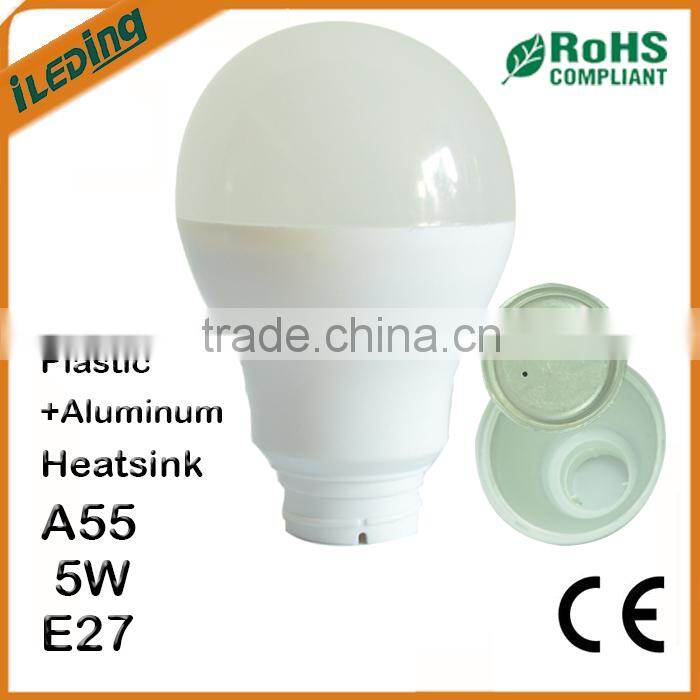New Plastic Aluminum E27 7W A55 LED Heatsink Price