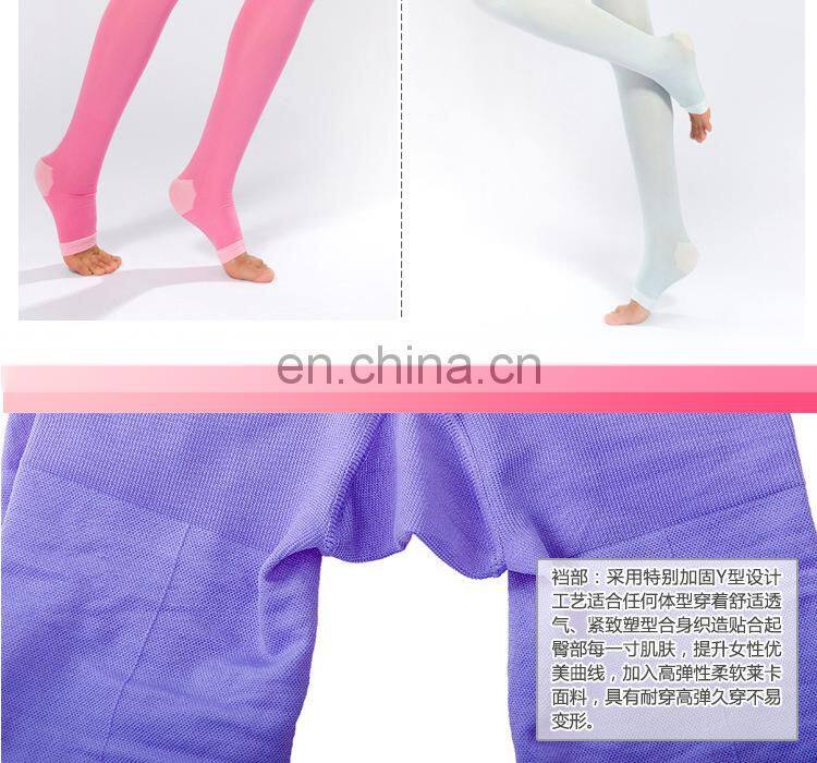 Wholesale compression socks half leg stockings 480d sleeping socks plastic air-conditioned thin leg stockings