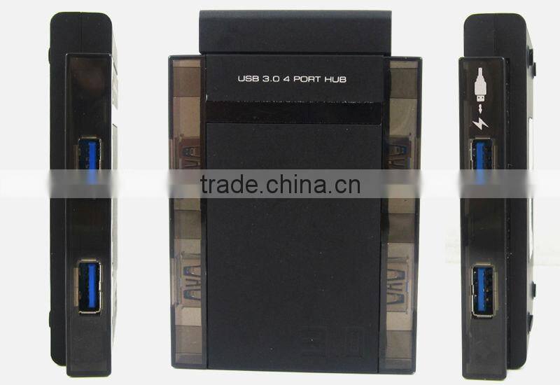 Super Speed 4 Port USB 3.0 Hub 5Gbps For computer PC