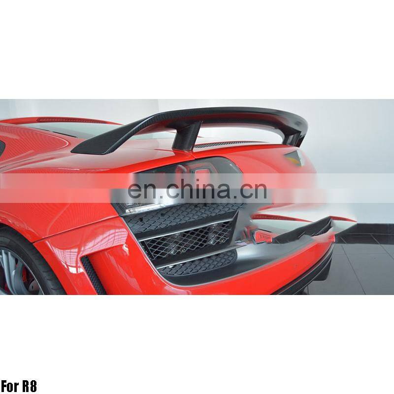 Carbon Fiber Car spoiler For R8 GT V8 V10 2007-2016 Rear Spoiler
