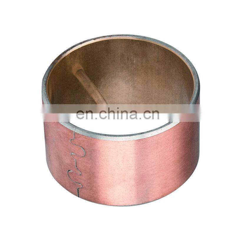 Customizable Bimetallic Steel Bronze Crossed Split Bimetal Bushing