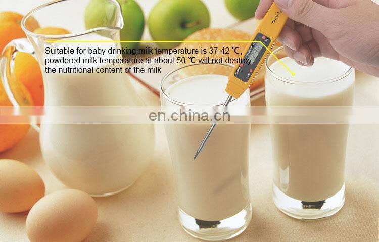 allosun ETP109B Food Portable Digital Pen Type Thermometer Electronic Temperature Meter With Stainless Probe