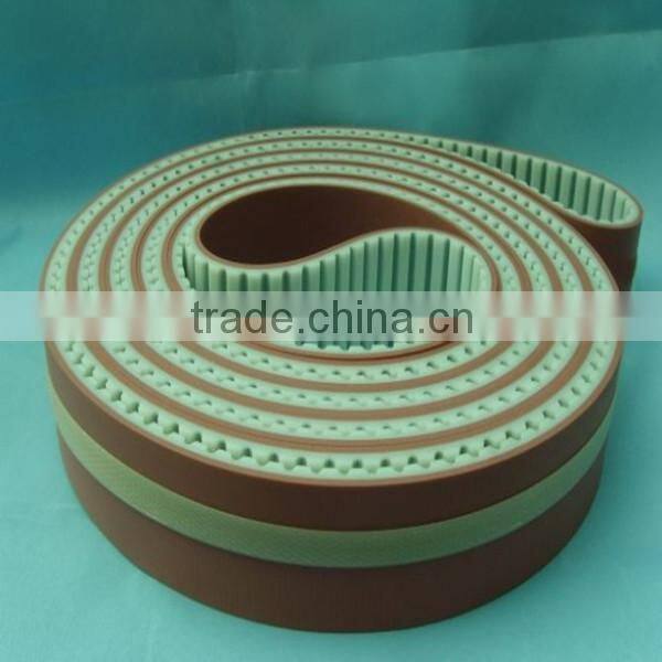High quality open end pu timing belts