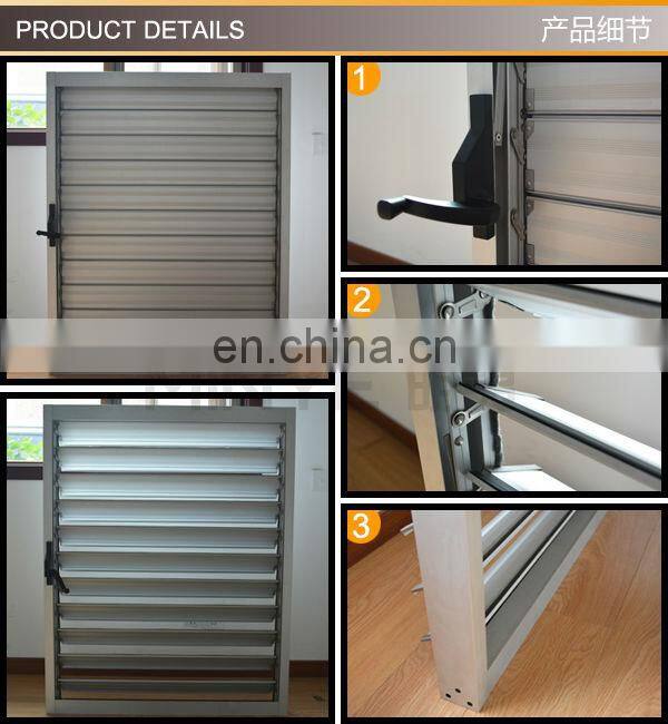 Factory price exterior aluminum window louvers/aluminum window louvers