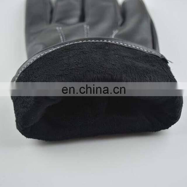Wholesale Winter Warm Guantes De Cuero Para Moto
