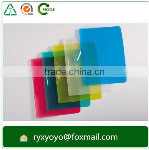 pp plastic a4 size waterproof swing clip report file folder
