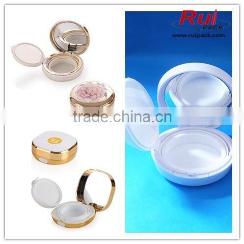 Black empty eyeliner tube with crown shaped cover, unique shape eyeliner case/container