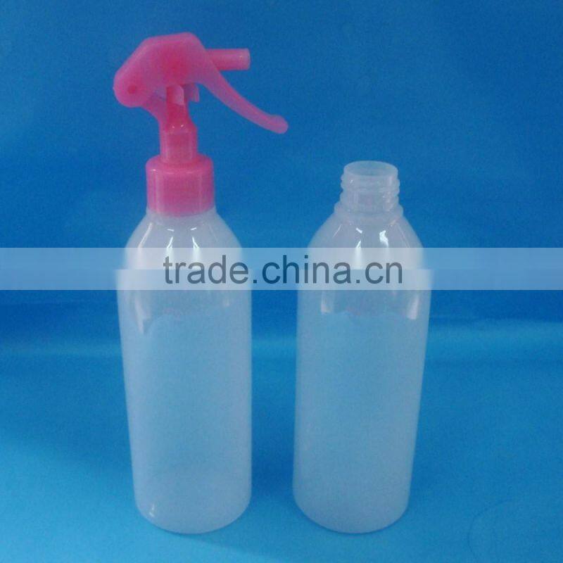 Plastic clear foam bottle with silicone foam pump for personal face washing/ 30mm 43mm closure foam pump
