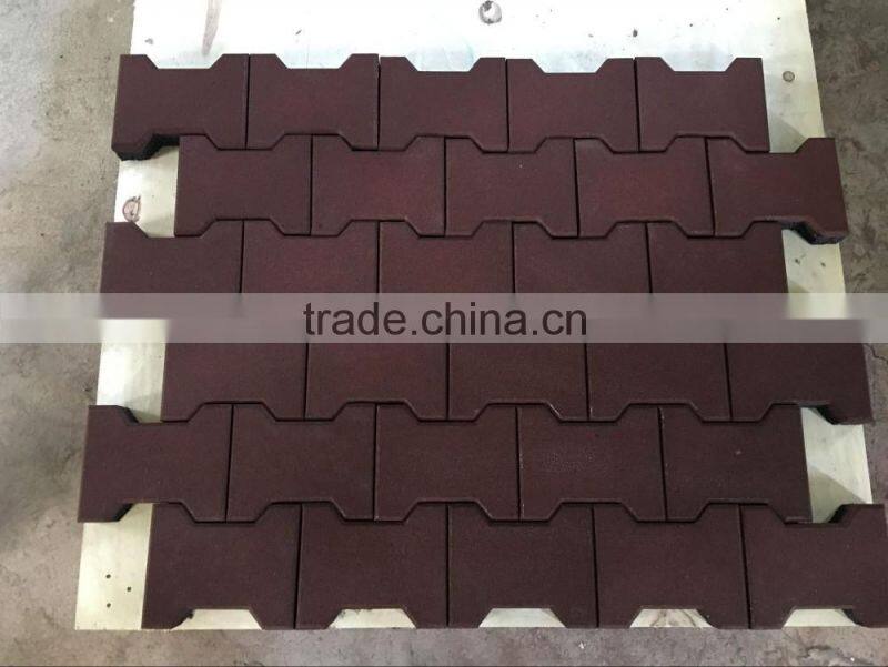 Qingdao factory produced 2016 style rubber material floor mat for gym