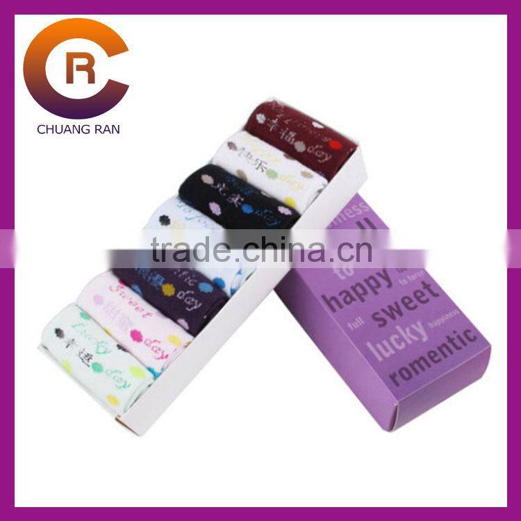 Different sizes custom cheap printed paper socks box