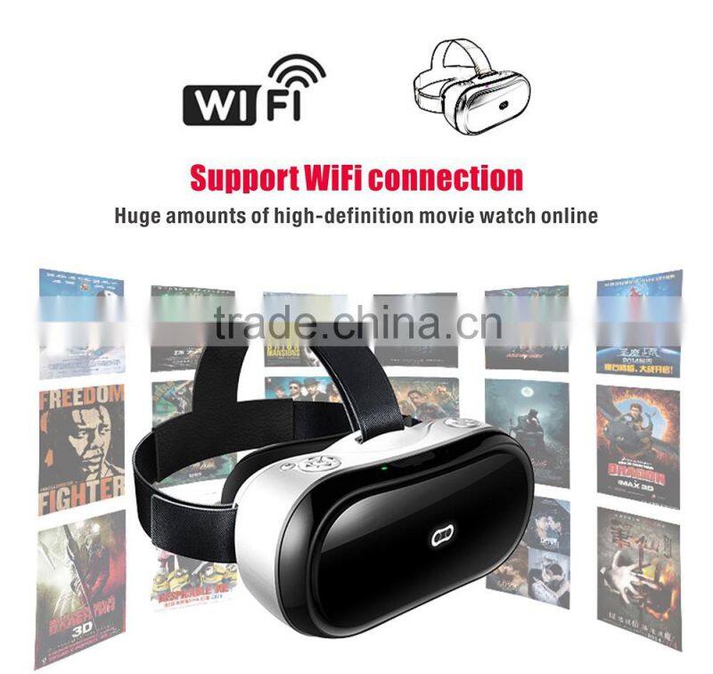 Quad core VR all in one Virtual Reality VR 3D glasses Magicsee M1