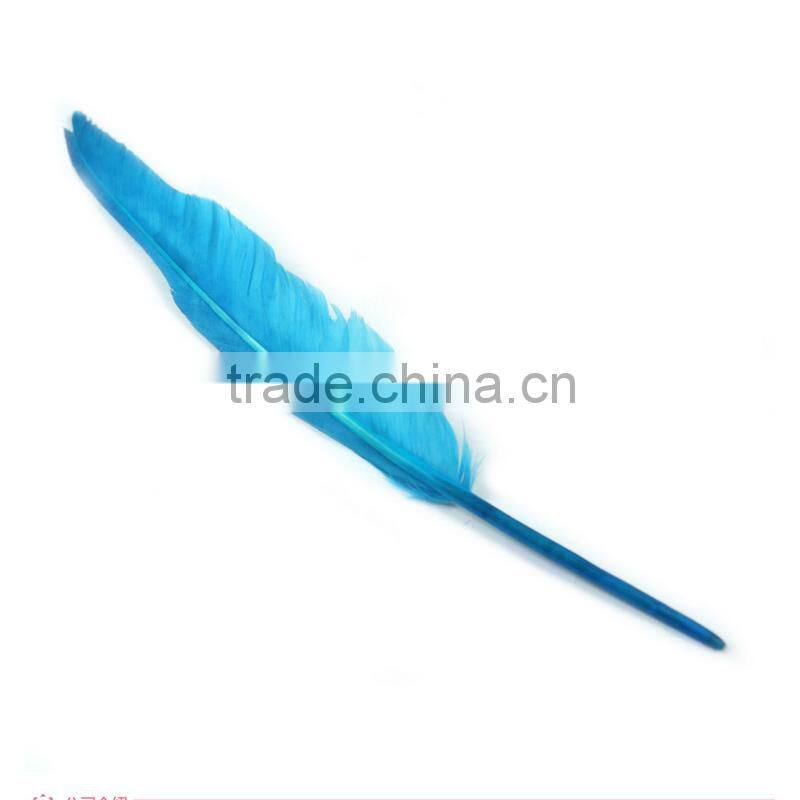 wholesale feathers sale green feather turkey wing feathers