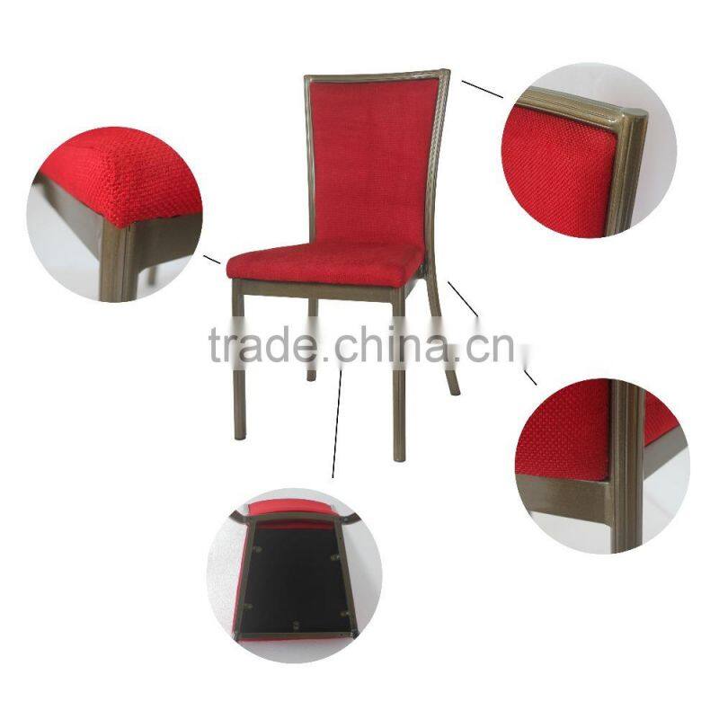 Different colors cheap price wholesale imitated wooden chair for hotel chair, simple design metal dining chair