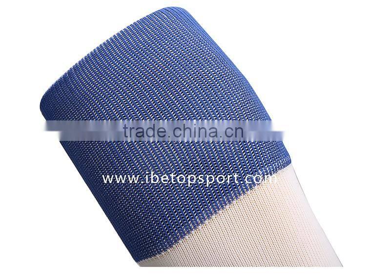 Professional quality men custom sport knitted coccer socks