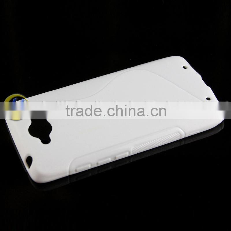 Wholesale TPU S wave matte non-slip mobile cell phone case for Moto Droid Turbo XT1254
