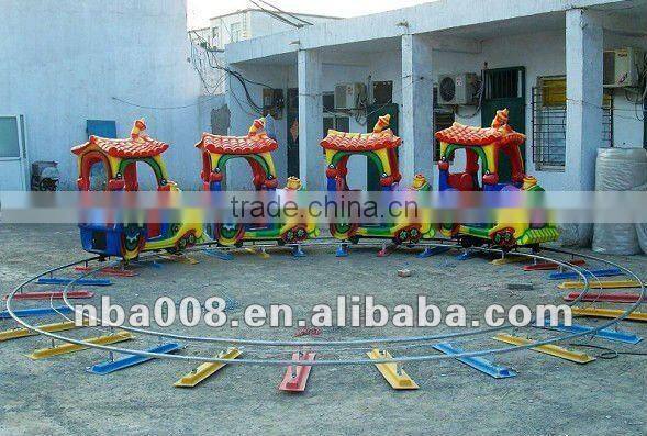 Amusement park mini electric track train