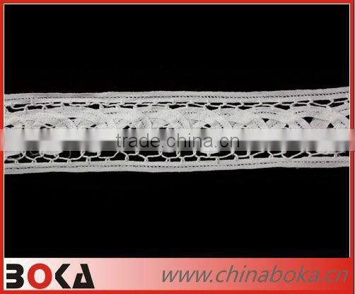 New design fashion tassel lace trim with chains