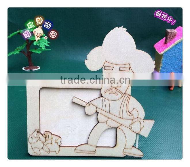 Low price hot-sale refined lovely wood photo frame