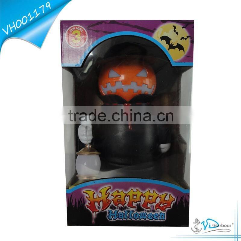 Halloween Pumpkin Decoration Witch Doll LED Light