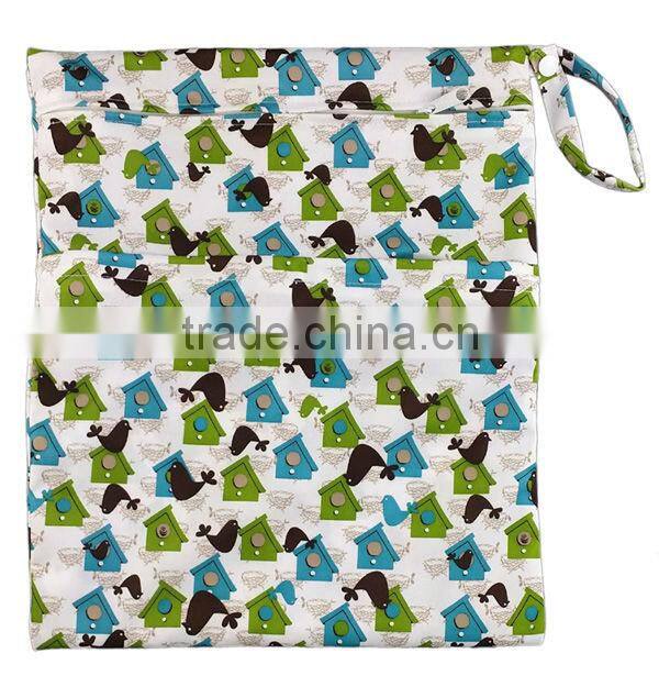 Free Shipping High quality Machine Printed Baby Diaper Bags