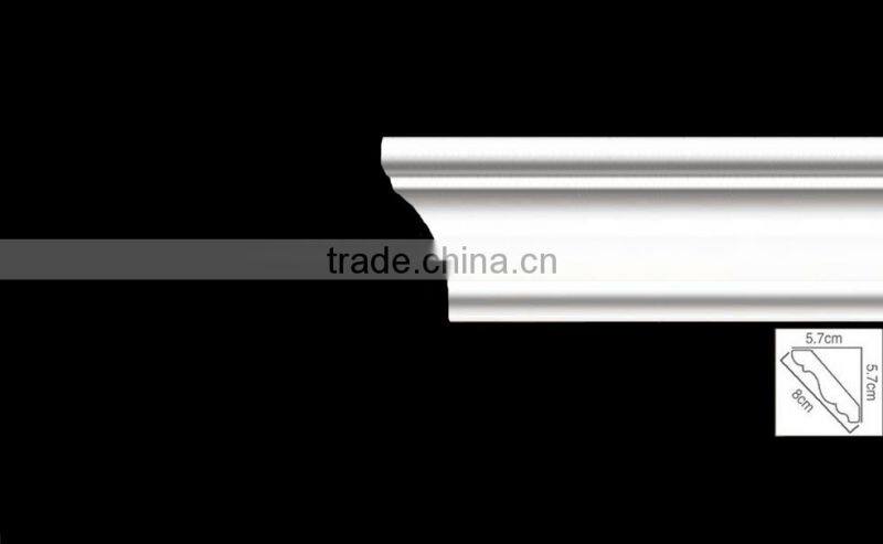 pu cornice moldings/pu plain crown moldings