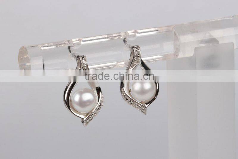 New Trendy Design Real Pearl Earring Designs