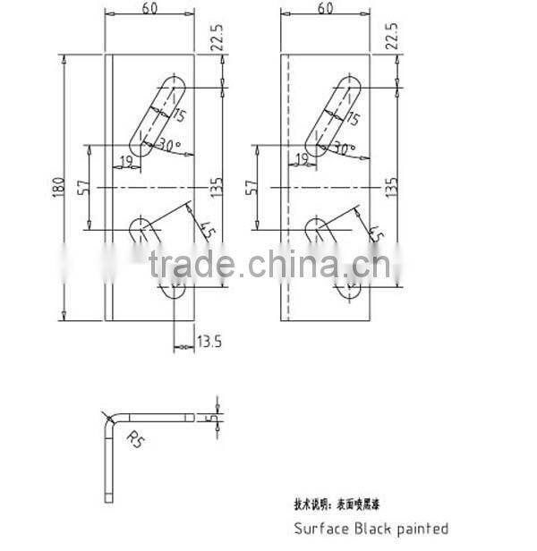 Standard Guide Rail Bracket