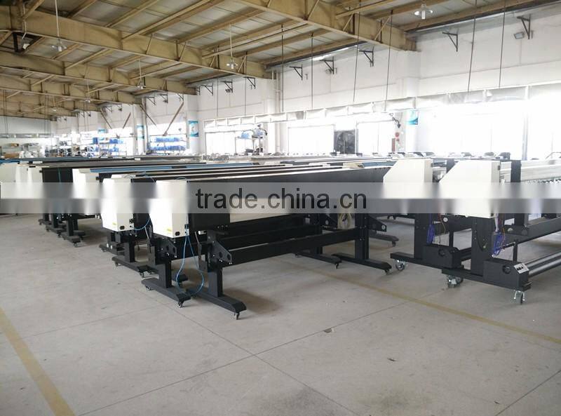 1.6m or 1.9 Sublimation printer, high speed Sublimation printer in Guangzhou, Up to 55sqm/h, Double CMKY color