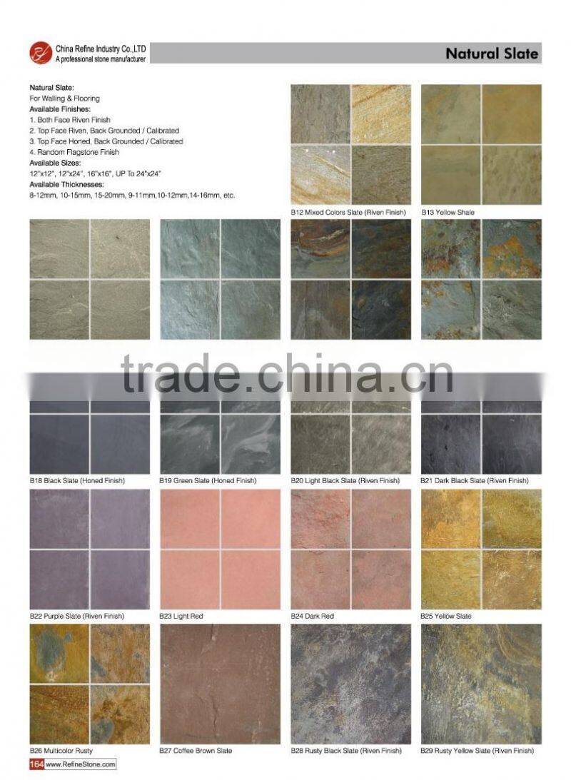 Natural Wooden Yellow Quartzite