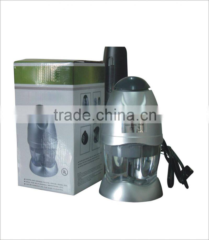 Mini electric food processor/fruit processor/fruit juicer blender in kitchen