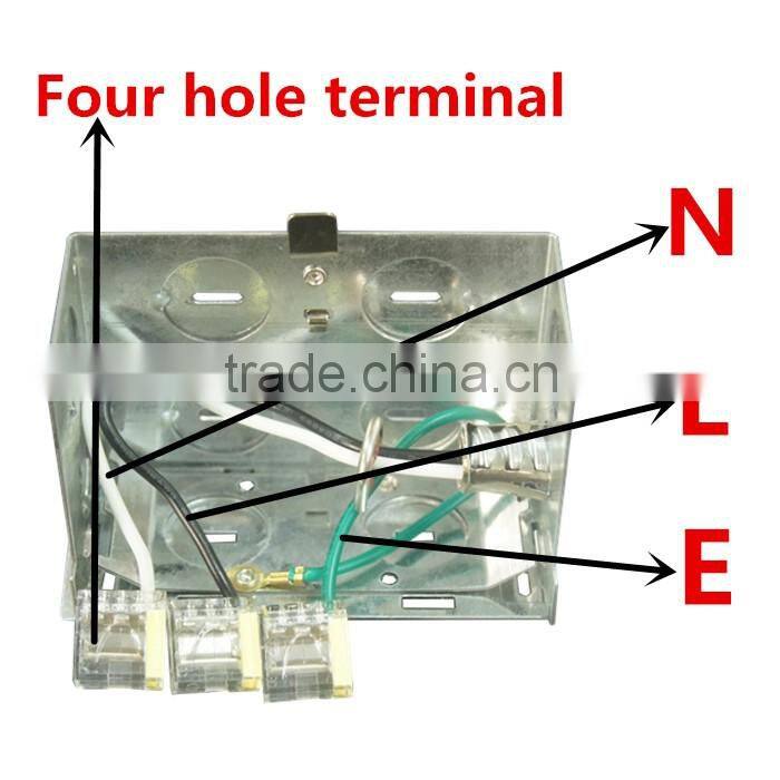 Non ic gu10 socket galvanized material pot light with energy star