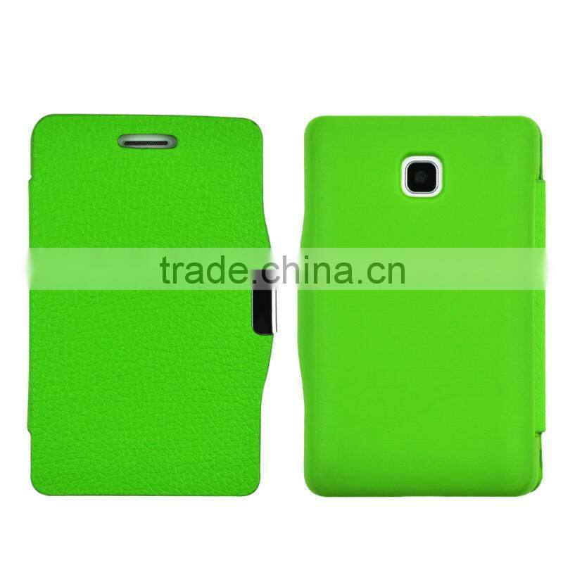 Book style Lichee Texture Leather cover case for LG P715 Optimus L7 II