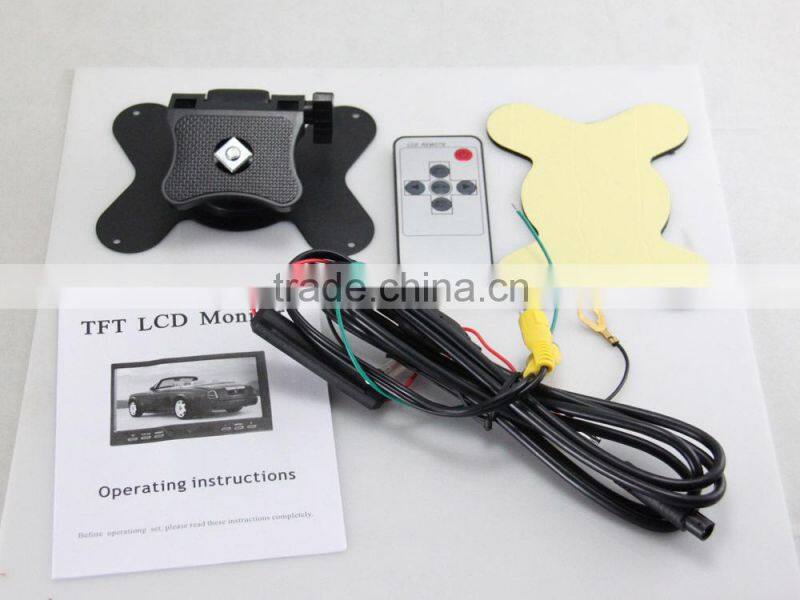 China Manufacturer new product car rear view system Universal 9 inch hd monitor with stand alone desktop