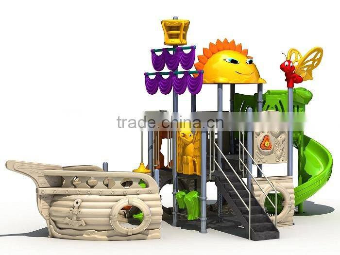 Priate Ship Series Children Outdoor Playground Equipment ,Amusement Park for Kids Items LE.HC.006