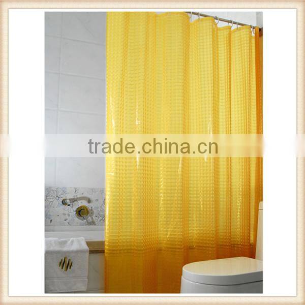 Decorative 3d picture waterproof shower curtain