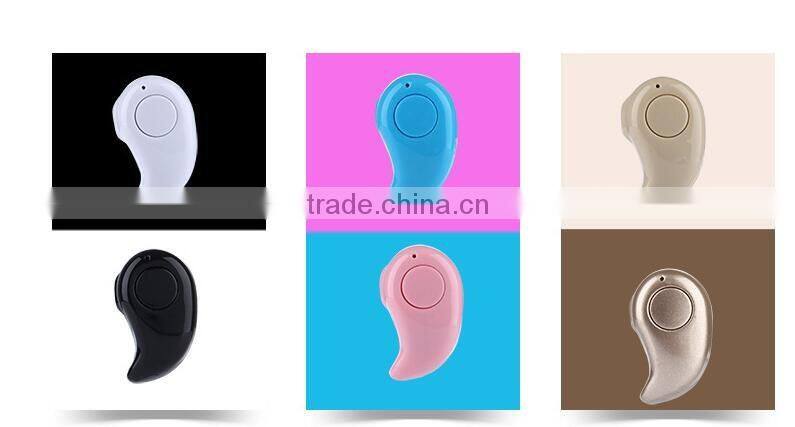 Mini Style Bluetooth Earphone Wireless S530 In Ear Bluetooth Headsets