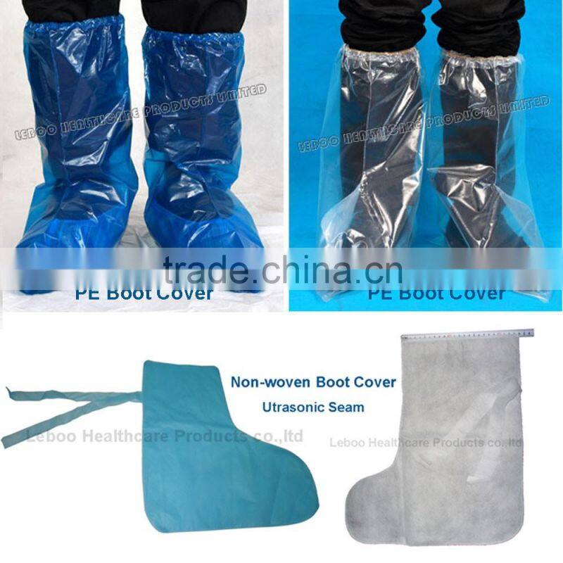 Waterproof disposable rain shoe cover