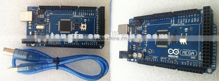 Gold Supplier Mega 2560 R3 Mega2560 REV3 ATmega2560-16AU Board + USB Cable compatible